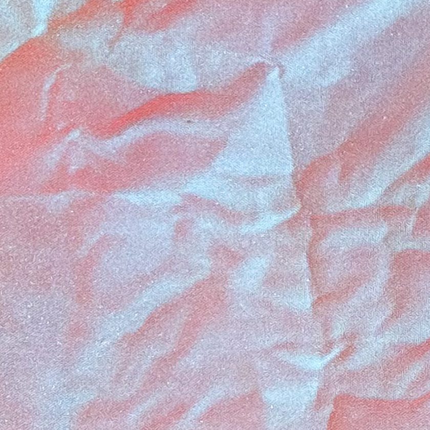 Detail of A-020, close view of paint surface