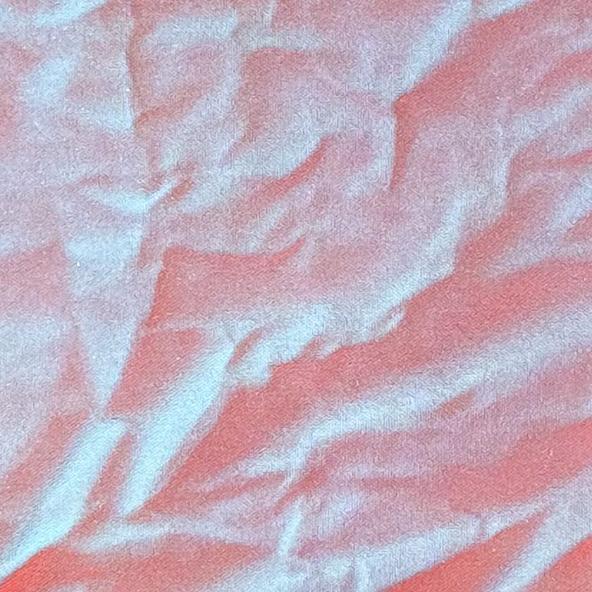 Detail of A-020, close view of paint surface